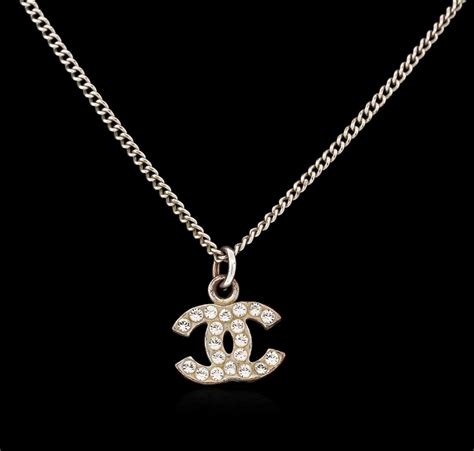 chanel necklace cheapest|chanel necklace with diamonds.